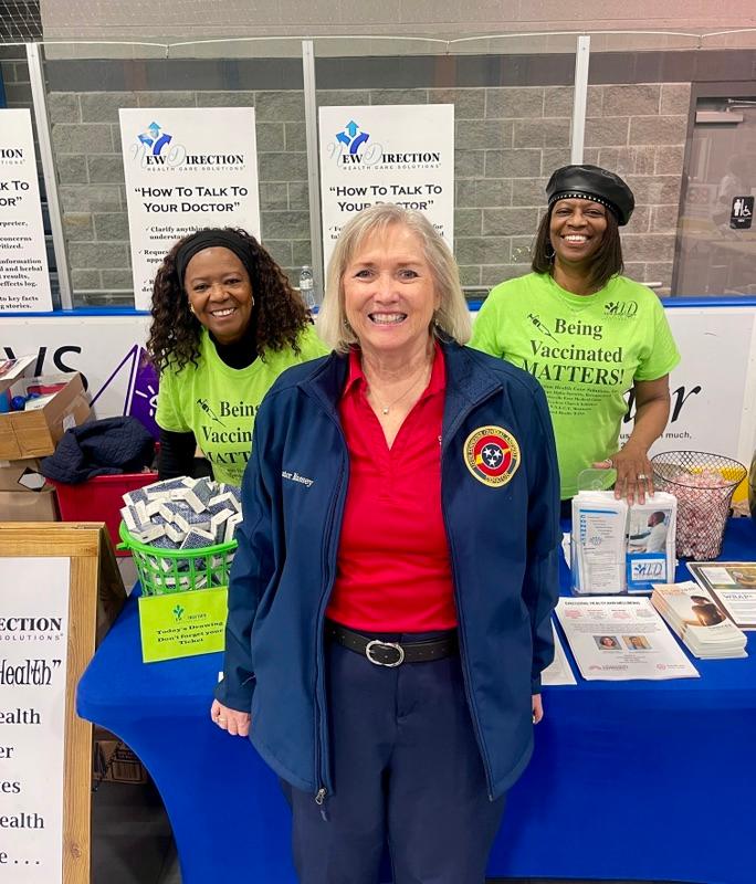 It was a great community health fair held at
﻿the Change Center.